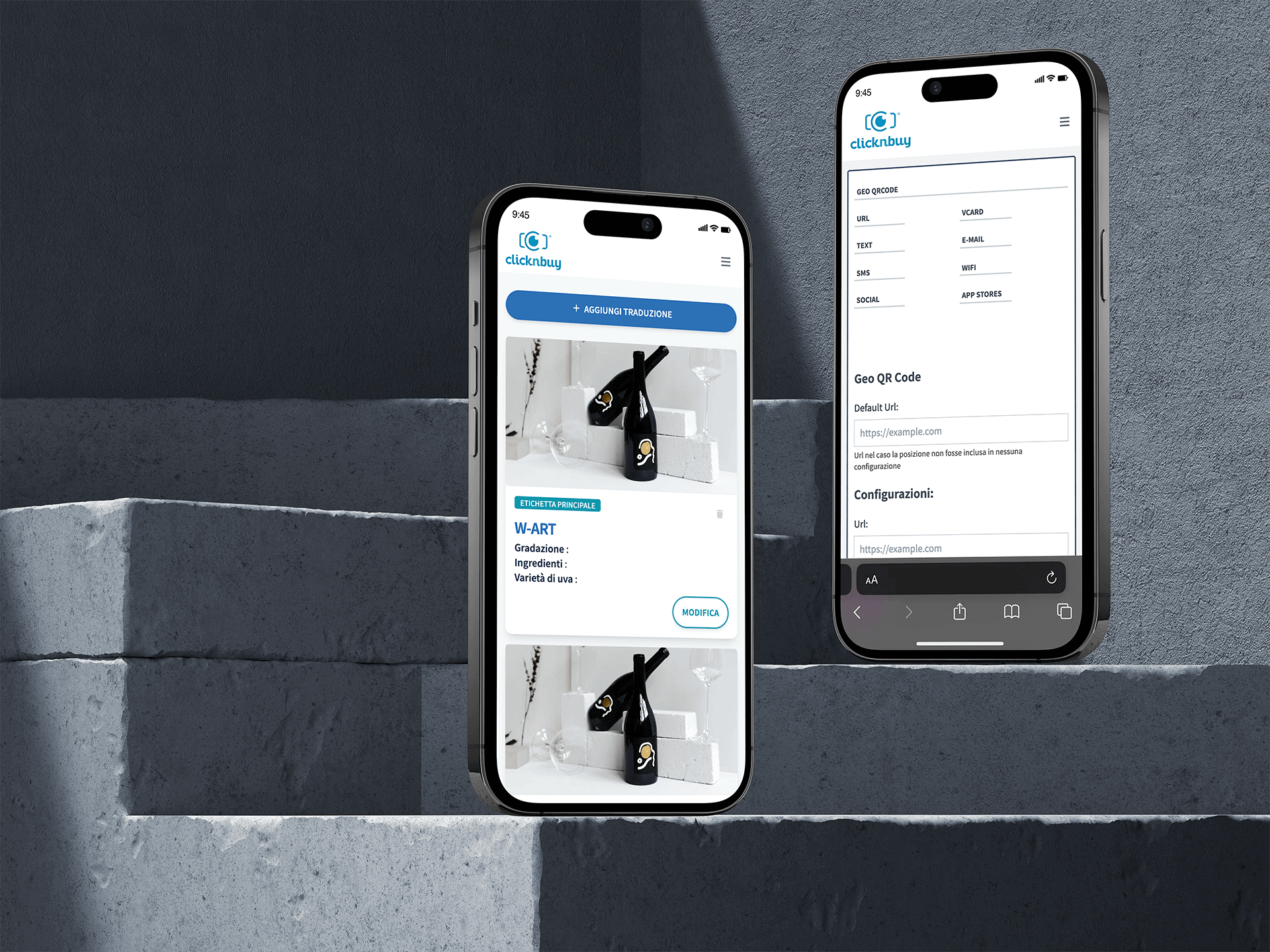 hero image that show the app on phone